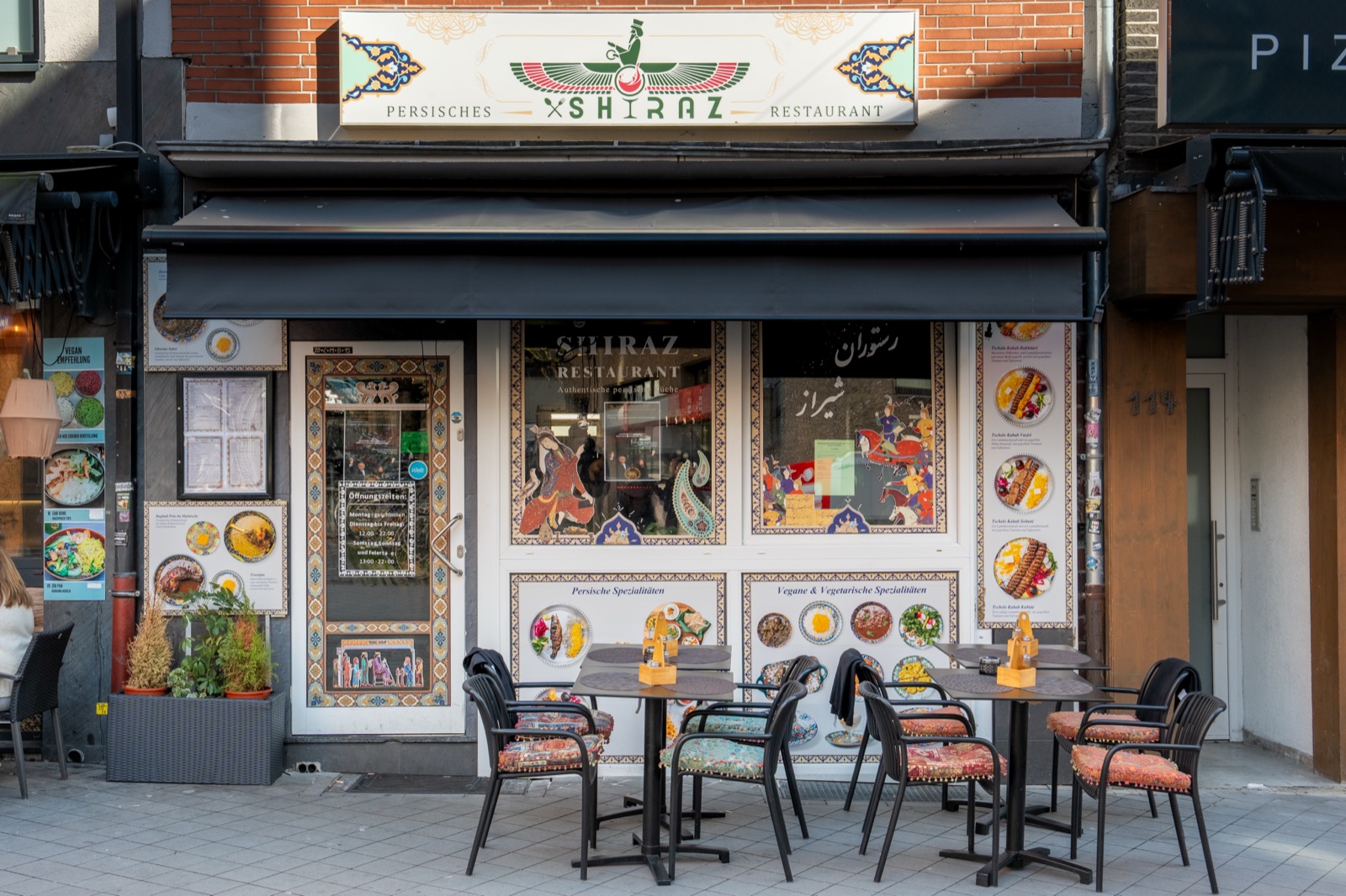 Shiraz Restaurant Außenansicht